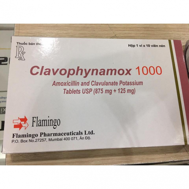 Thu hồi lô thuốc viên nén bao phim Clavophynamox 1000 không đạt chất lượng (Ảnh Internet)
