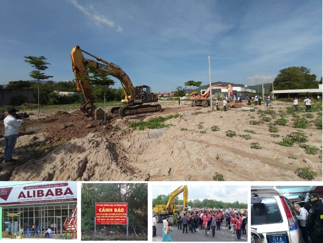 Công ty Alibaba đã lừa đảo vễ ra đất ma để bán cho khách hàng (Ảnh: Internet)