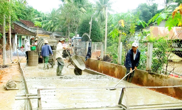 Đóng góp của các HTX đang tạo chuyển biến lớn trong xây dựng NTM ở Mỹ Hiệp