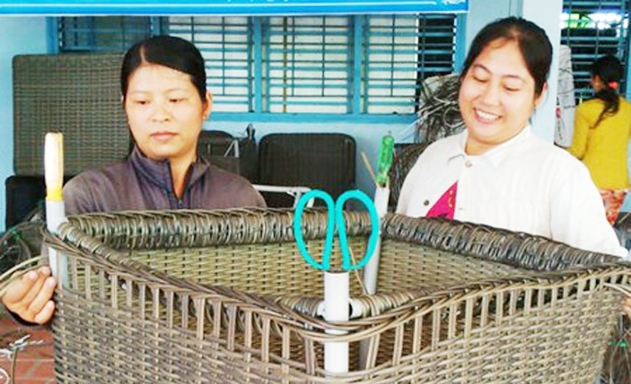 Các lớp dạy nghề của HTX Vĩnh Trạch cho hiệu quả tích cực