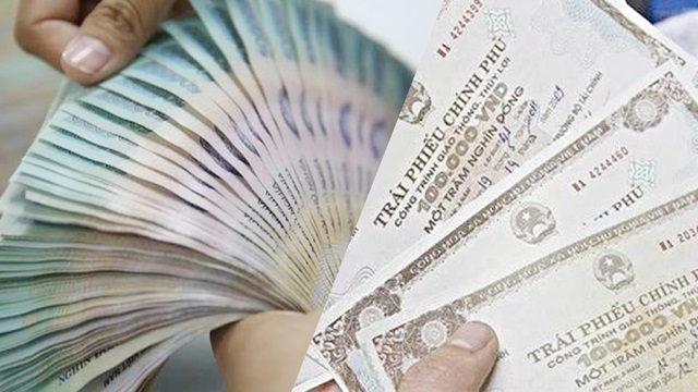 Lãi suất huy động trái phiếu chính phủ giảm ở tất cả các kỳ hạn (Ảnh Internet)