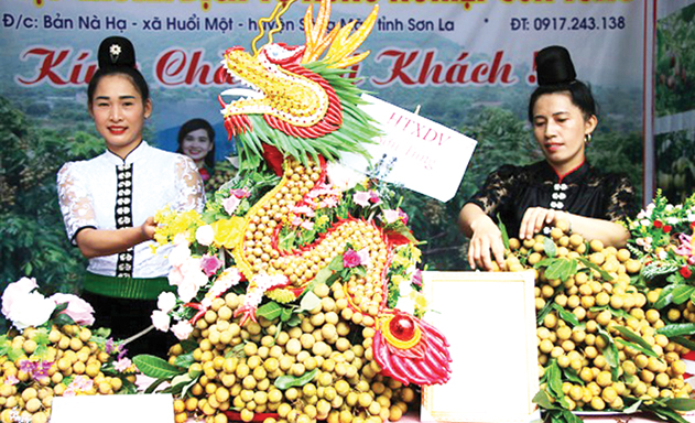 Sản phẩm nhãn Sơn La được thị trường đón nhận