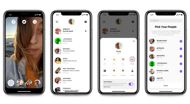 Facebook giới thiệu ứng dụng nhắn tin mới Threads (Ảnh Internet)