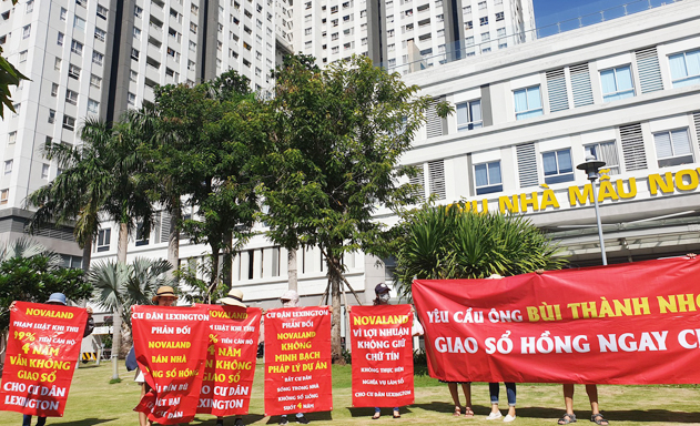 Cư dân bức xúc vì chủ đầu tư chậm làm thủ tục cấp sổ hồng