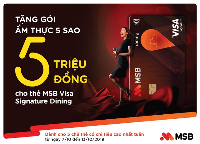 Thẻ Visa Signature Dining