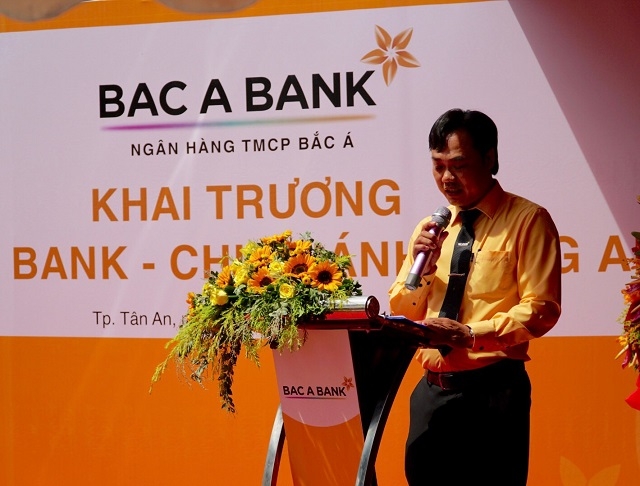 Ông Nguyễn Văn Lợi, GĐ chi nhánh BAC A BANK phát biểu nhận nhiệm vụ