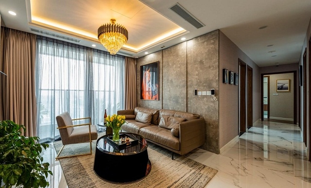 Sunshine City Sài Gòn chọn những gam trung tính làm sắc màu tổng thể cho các căn hộ