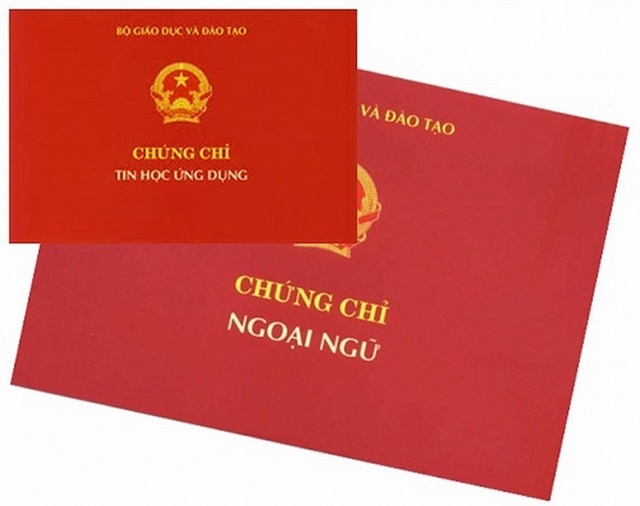 Thêm 6 trường phải dừng cấp chứng chỉ ngoại ngữ, tin học (Ảnh Internet)