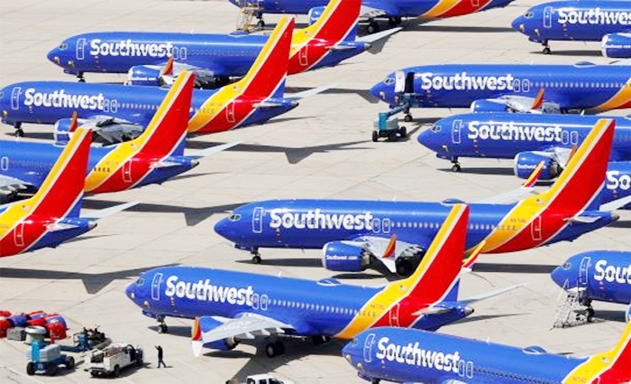 Việc dòng Max bị cấm bay buộc Southwest phải hủy 30.000 chuyến