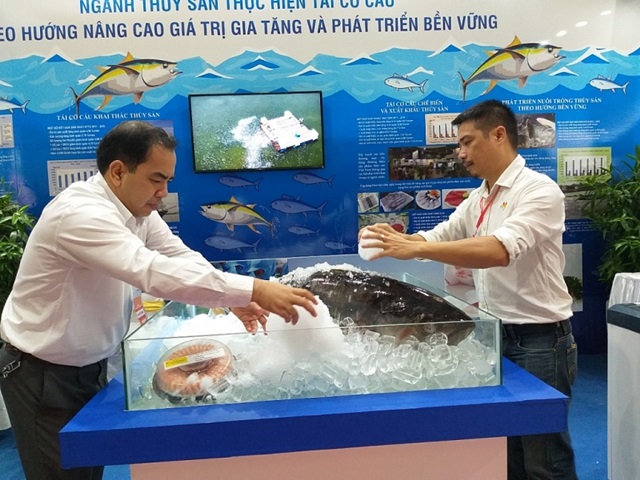 Khai mạc hội chợ sản phẩm thủy sản tại Hà Nội (Ảnh Internet)