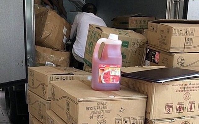 Hà Nội: Tạm giữ số lượng lớn nguyên liệu pha chế trà sữa (Ảnh Internet)