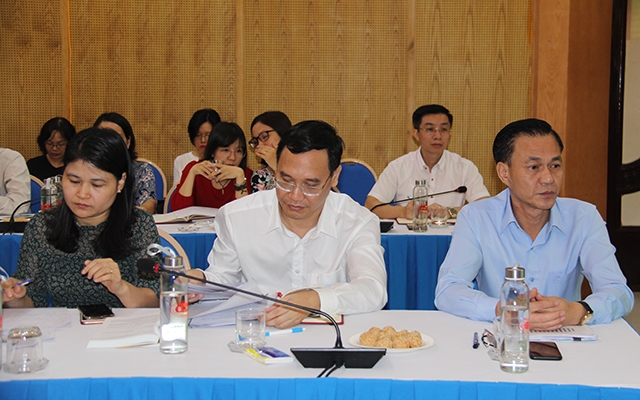 Phó chủ tịch Liên minh HTX Việt Nam Nguyễn Mạnh Cường tham dự cuộc họp