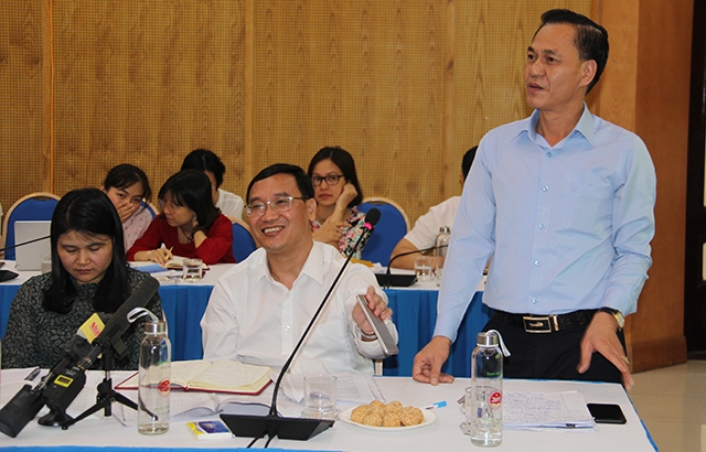 Phó chủ tịch Liên minh HTX Việt Nam Nguyễn Mạnh Cường trả lời một số nội dung báo chí quan tâm