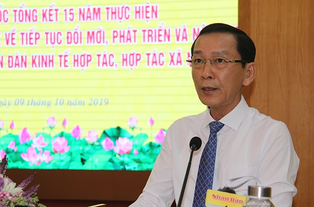 Thứ trưởng Bộ Kế hoạch và Đầu tư Võ Thành Thống thông tin về nội dung cuộc họp