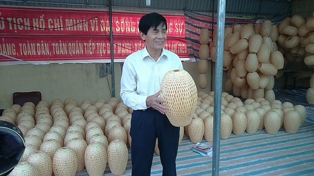 Tiểu thủ công nghiệp là lĩnh vực được huyện tập trung phát triển để nâng cao đời sống người dân