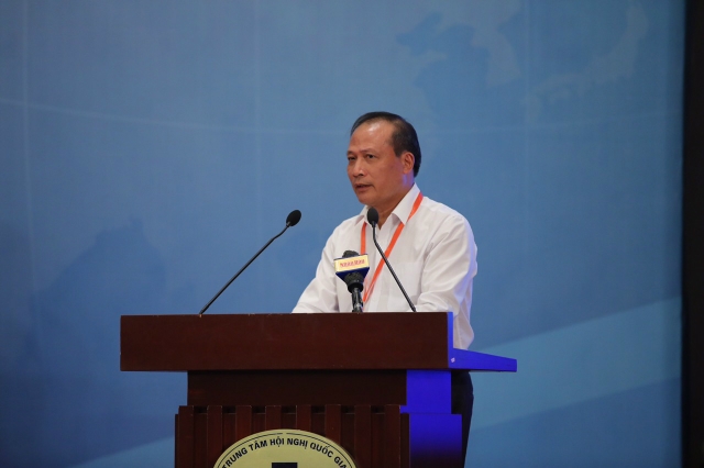 Thứ trưởng Bộ Công Thương Cao Quốc Hưng phát biểu