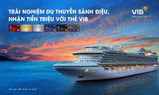 VIB công bố khách hàng trúng cặp vé du thuyền Châu Á