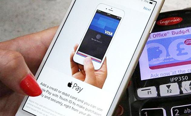 Apple Pay tương thích với nhiều loại thẻ tín dụng