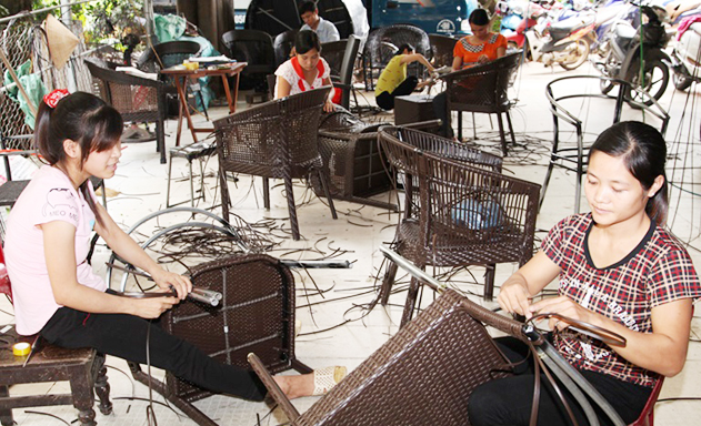 Các HTX TTCN đang là điểm tựa dạy nghề cho lao động nông thôn tỉnh Vĩnh Phúc