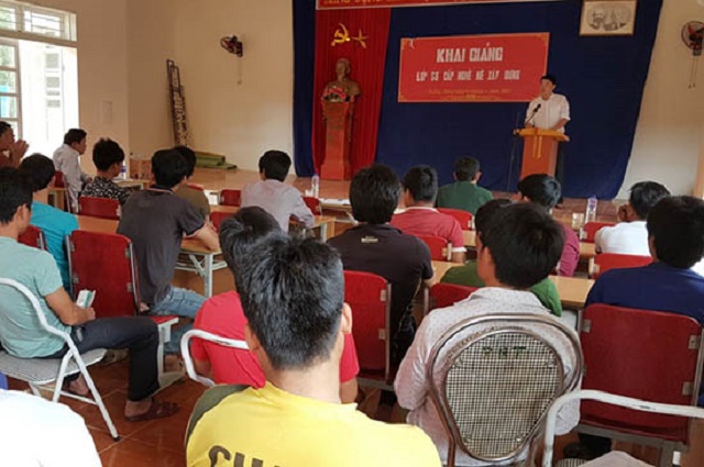 Các lớp đào tạo nghề được triển khai linh hoạt ở Mai Sơn