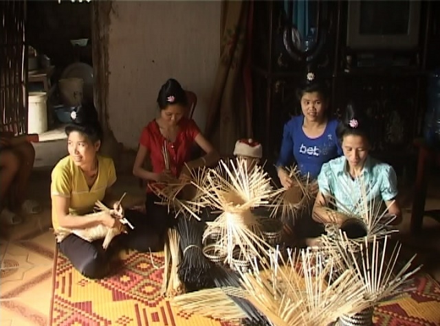 HTX mây tre đan Nà Tấu gắn sản xuất với bảo vệ môi trường