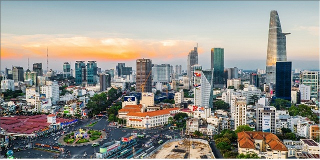 Giá thuê mặt bằng thương mại tại trung tâm TP HCM tăng (Ảnh Internet)