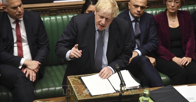 Thủ tướng Anh đề nghị bầu cử sớm nếu muốn trì hoãn Brexit (Ảnh TTXVN)