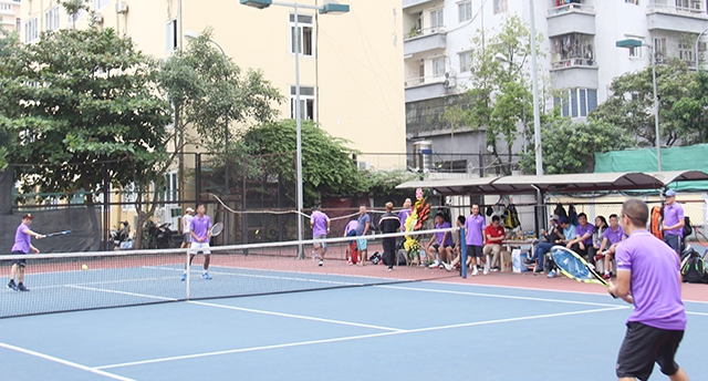 Các vận động viên tham gia thi đấu