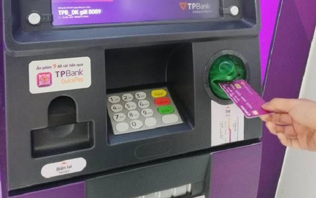 TPBank đã sớm triển khai áp dụng thẻ chip ATM
