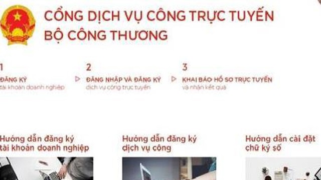 Từ 1/11, Bộ Công Thương triển khai dịch vụ công trực tuyến về xuất nhập khẩu (Ảnh Internet)