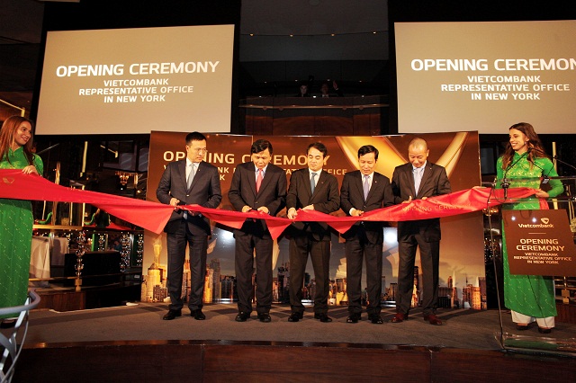 Vietcombank khai trương hoạt động Văn phòng đại diện tại Mỹ
