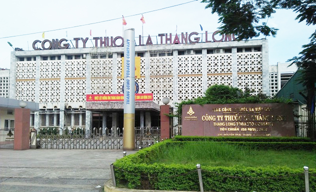 Công ty thuốc lá Thăng Long nằm trong danh sách phải di dời