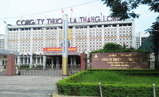 Công ty thuốc lá Thăng Long nằm trong danh sách phải di dời