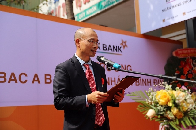 Ông Chu Nguyên Bình, Phó Tổng Giám đốc BAC A BANK BAC A BANK phát biểu khai mạc