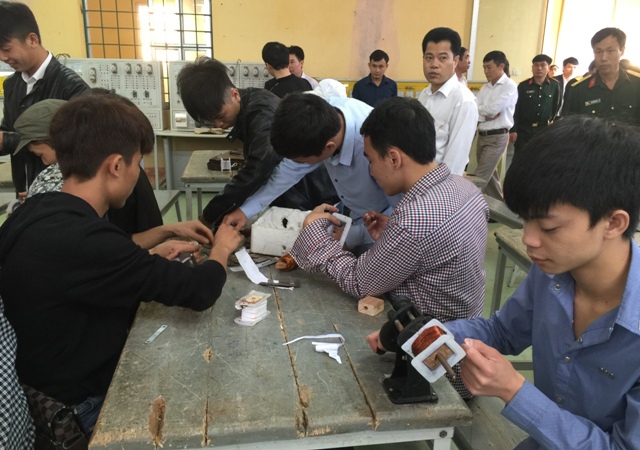 Các chương trình dạy nghề tỉnh Lào Cai đang hướng mạnh đến lao động dân tộc thiểu số