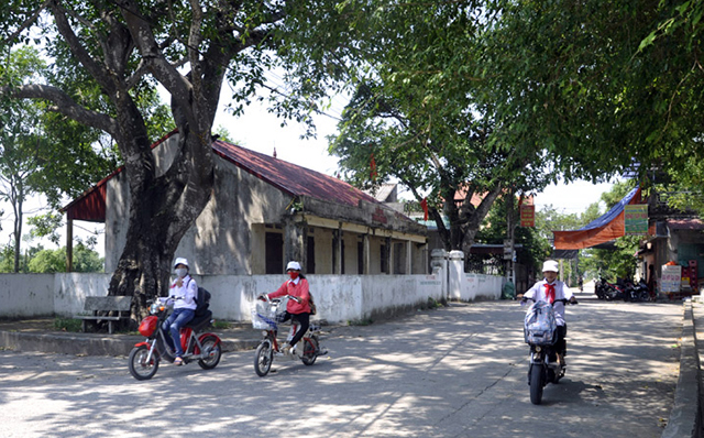 Quang cảnh nông thôn mới ở huyện Ý Yên