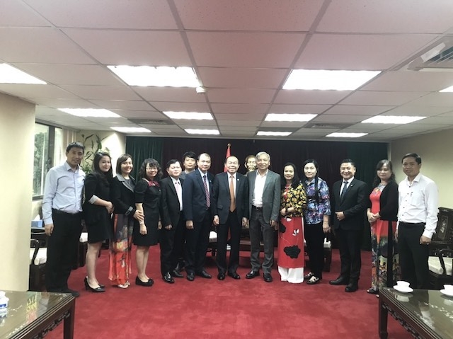 Đoàn công tác Liên minh HTX Việt Nam tại Văn phòng Kinh tế Văn hóa Việt Nam tại Đài Bắc