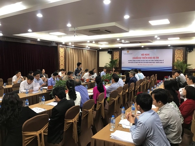 Hội nghị chuẩn bị triển khai dự án Chương trình kỹ năng và kiến thức cho tăng trưởng kinh tế toàn diện