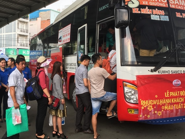 Giá vé xe khách tăng từ 20% - 60% dịp Tết Nguyên đán 2020 (Ảnh Internet)