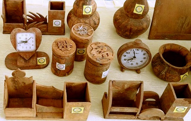 Một số sản phẩm thủ công mỹ nghệ từ quế Văn Yên