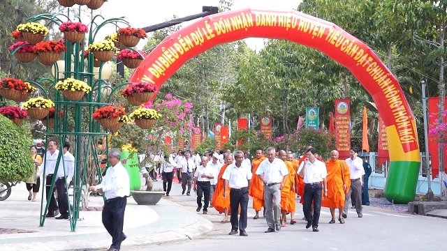 Tiểu Cần là huyện đầu tiên về đích nông thôn mới ở Trà Vinh