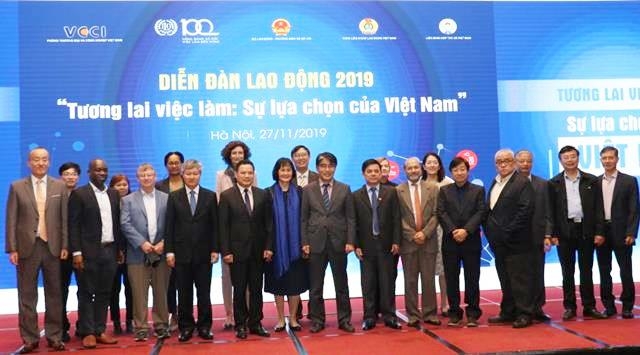 Các đại biểu tham dự Diễn đàn lao động 2019