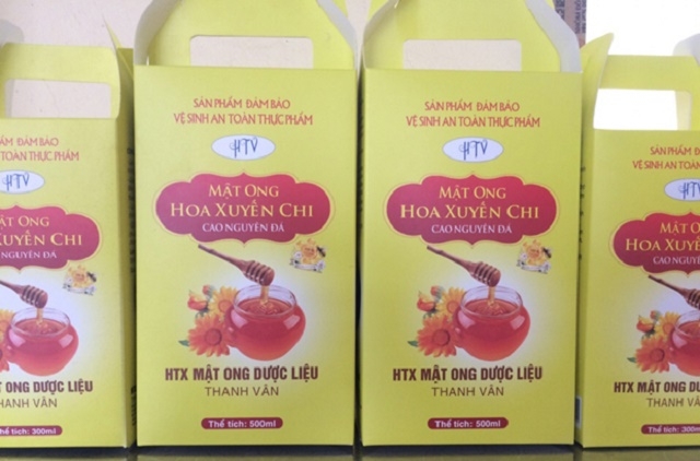 Mật ong của HTX Thanh Vân