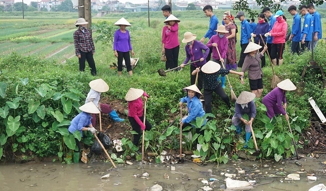 Nhiều đoàn thể ở Bắc Ninh đã chung tay vì môi trường