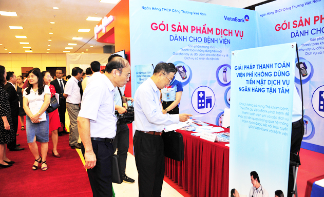 VietinBank cung cấp nhiều dịch vụ chất lượng cao cho các bệnh viện