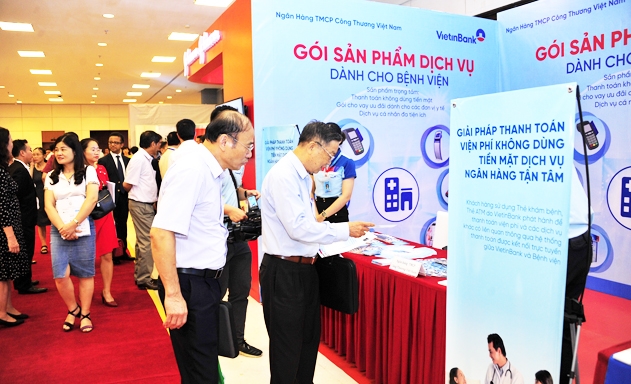 VietinBank cung cấp nhiều dịch vụ chất lượng cao cho các bệnh viện