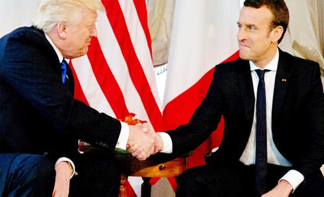 Tổng thống Trump và Tổng thống Macron hy vọng có thể rút ngắn khác biệt
