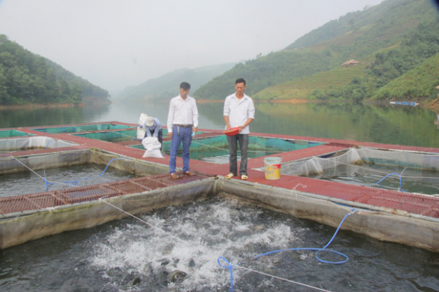 Lòng hồ thuỷ điện sông Chừng giúp bà con xoá đói giảm nghèo và kinh tế địa phương phát triển (Ảnh: Internet)