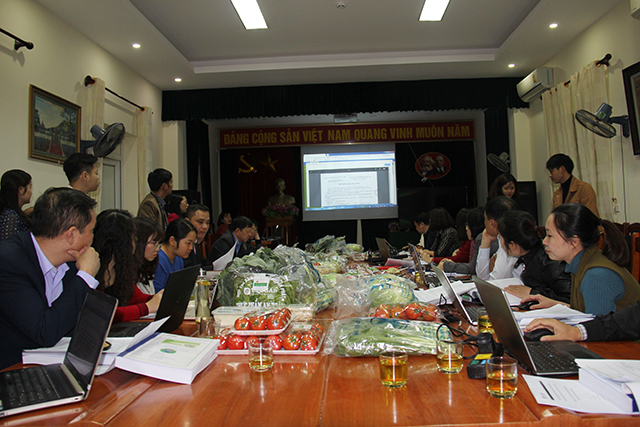 Hội đồng tư vấn đánh giá các sản phẩm tham dự OCOP lần 1 Hà Nội năm 2019