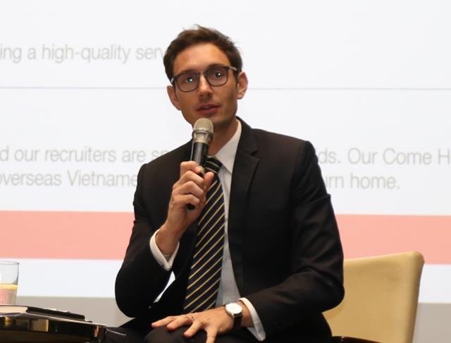 Ông Adrien Bizouard, Giám đốc Điều hành Roberts Walters Việt Nam